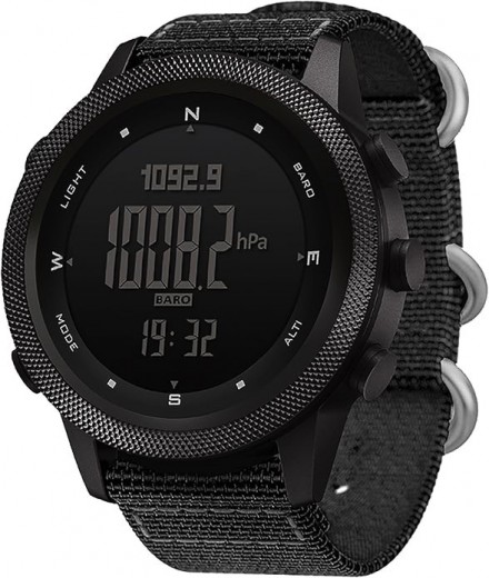 NORTH EDGE APACHE-46 Digital Sports Watches for Men Military Watches with Compass Temperature Steps Tracker Sport Tactical Survival Watches