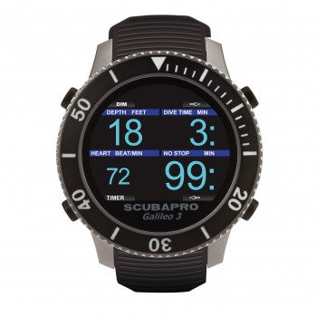 Galileo 3 (G3) Wrist Dive Computer w/ Transmitter Smart + Pro