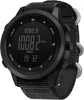 NORTH EDGE APACHE-46 Digital Sports Watches for Men Military Watches with Compass Temperature Steps Tracker Sport Tactical Survival Watches